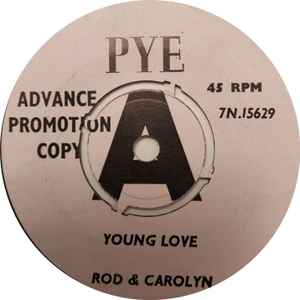 Rod & Carolyn - Young Love / Talk To Me album cover