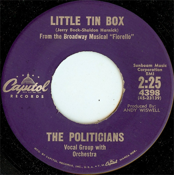 last ned album The Politicians - Politics And Poker Little Tin Box