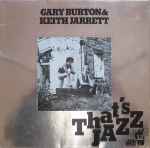 Cover of Gary Burton & Keith Jarrett, 1977, Vinyl