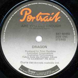 Are You Old Enough - Dragon