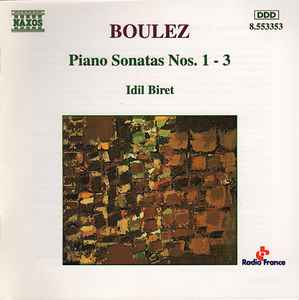 Pierre Boulez - Piano Sonatas Nos. 1 - 3 album cover