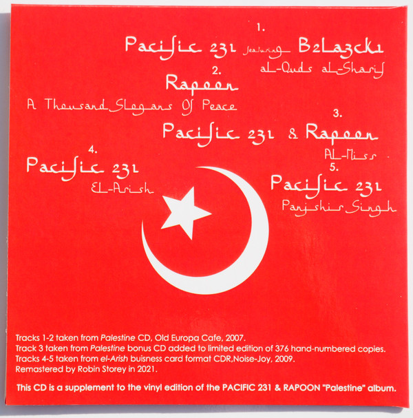 Pacific 231  &  Rapoon - Palestine | Zoharum (ZOHAR 228-1) - 7