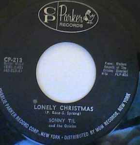 Sonny Til And The Orioles - Lonely Christmas / Back To The Chapel Again album cover