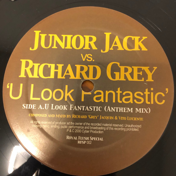 Album herunterladen Junior Jack vs Richard Grey - U Look Fantastic