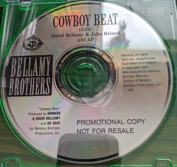dump Deltage Bliver til Bellamy Brothers – Cowboy Beat (1992, CD) - Discogs