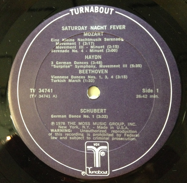 télécharger l'album Eine Kleine Disco Band - Saturday Nacht Fever Disco Sounds Of 1830