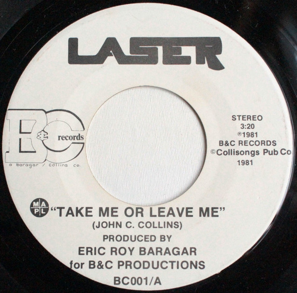 baixar álbum Laser - Take Me Or Leave Me