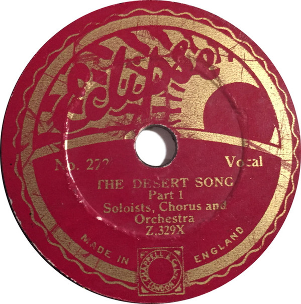 descargar álbum Soloists, Chorus And Orchestra - The Desert Song