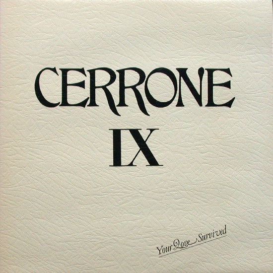 Обложка конверта виниловой пластинки Cerrone - Cerrone IX