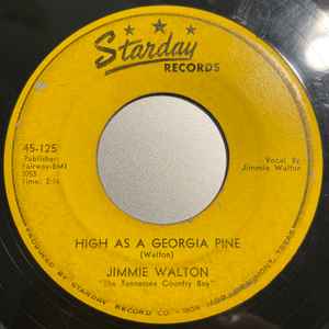 Jimmie Walton - High As A Georgia Pine album cover