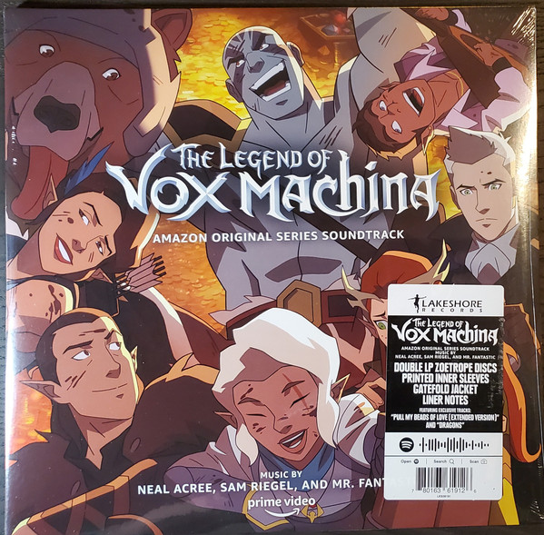 The Legend Of Vox Machina ( Original Series Soundtrack) '2 x Zoe