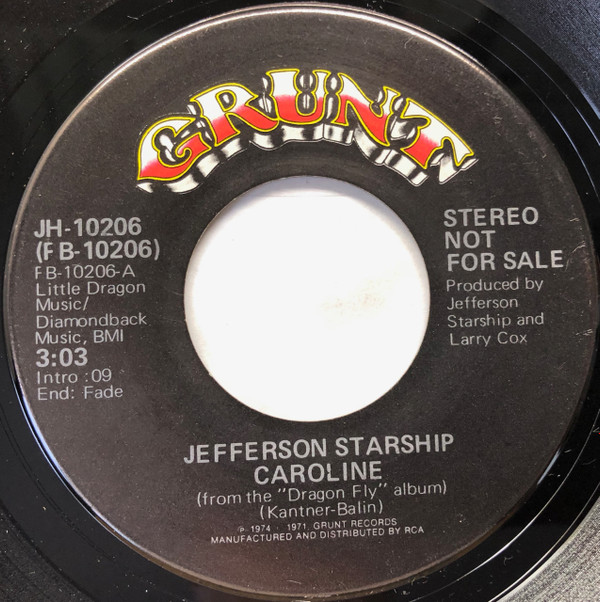 descargar álbum Jefferson Starship - Caroline