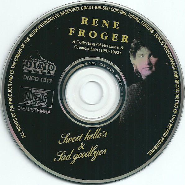 ladda ner album Rene Froger - Sweet Hellos Sad Goodbyes