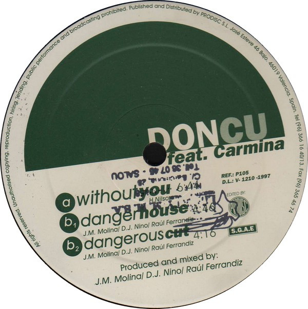 télécharger l'album Don Cu feat Carmina - Without You