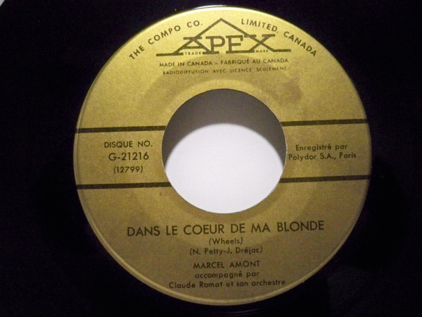 Album herunterladen Marcel Amont - Bleu Blanc Blond Dans Le Coeur De Ma Blonde
