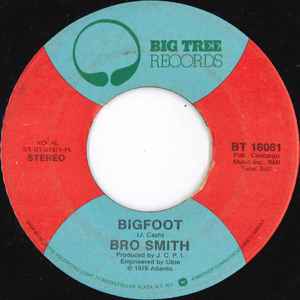 Bro Smith - Bigfoot / Splish Splash album cover