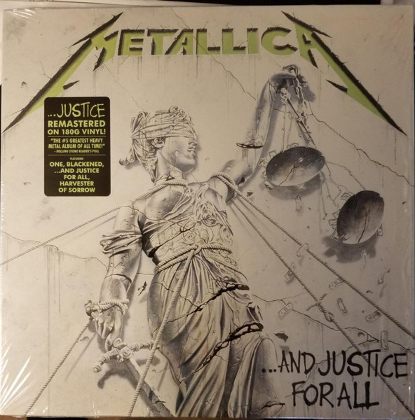 Metallica – And Justice For All (2022, 180G, Vinyl) - Discogs