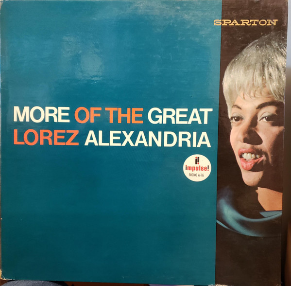 Lorez Alexandria – More Of The Great Lorez Alexandria (1964, Vinyl