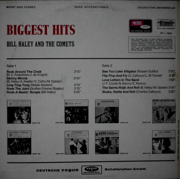 lataa albumi Bill Haley And The Comets - Biggest Hits