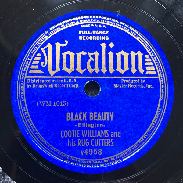 baixar álbum Cootie Williams And His Rug Cutters - Night Song Black Beauty