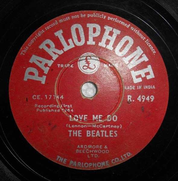 The Beatles – Love Me Do (1964, Shellac) - Discogs