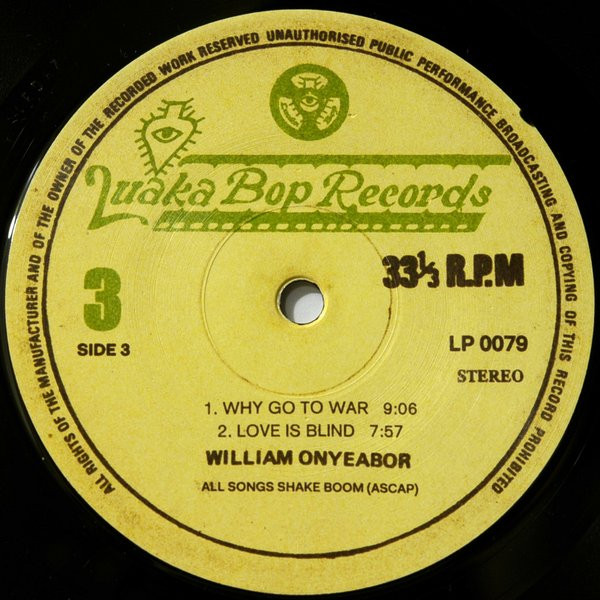 William Onyeabor - Who Is William Onyeabor? | Luaka Bop (6 80899 0079-1-7) - 7