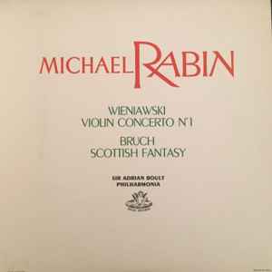 Henryk Wieniawski, Bruch, Michael Rabin – Violin Concerto No. 1