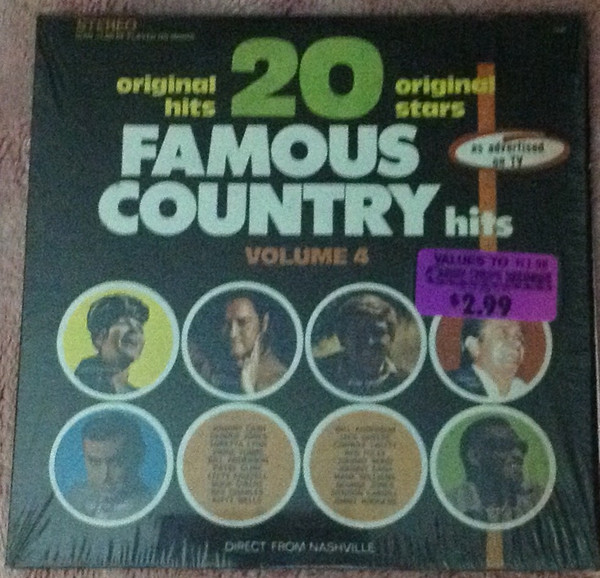 20 Famous Country Hits Volume 4 (1971, Vinyl) - Discogs