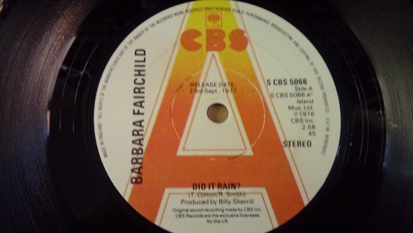 télécharger l'album Barbara Fairchild - Did It Rain