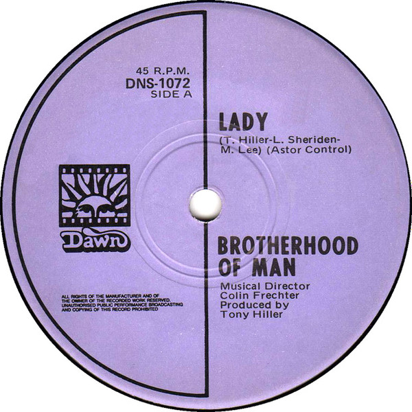 descargar álbum Brotherhood Of Man - Lady