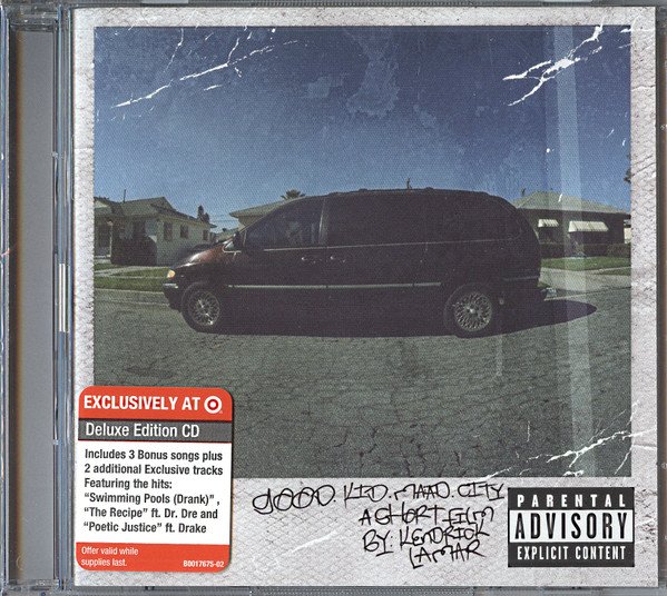 Kendrick Lamar good kid, m.A.A.d city Vinyl (Target Exclusive Clear Vinyl)  