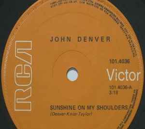 Sunshine On My Shoulders  Álbum de John Denver 