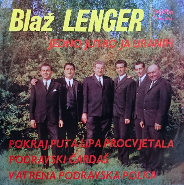 baixar álbum Blaž Lenger - Jedno Jutro Ja Uranih