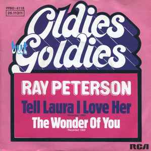 Ray Peterson - Tell Laura I Love Her / The Wonder Of You album cover