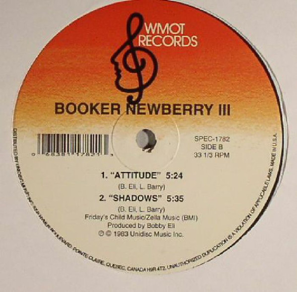 baixar álbum Booker Newberry III - Love Town Attitude Shadow