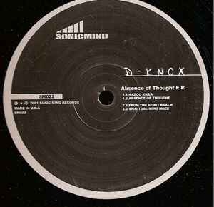 D-Knox - Absence Of Thought E.P. album cover