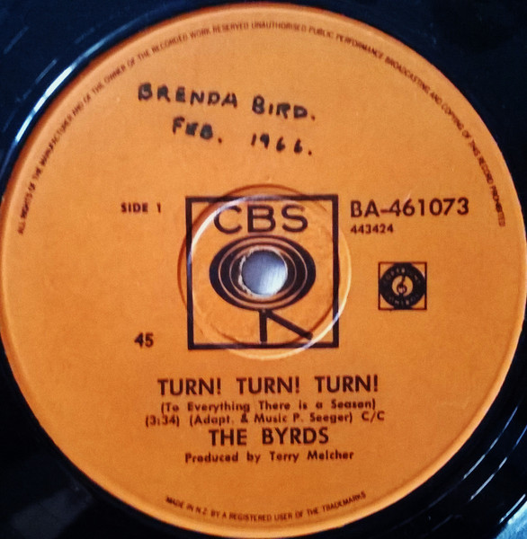 The Byrds – Turn! Turn! Turn! , Vinyl   Discogs