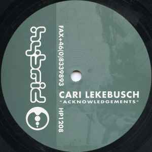Acknowledgements - Cari Lekebusch