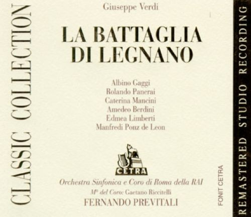 Giuseppe Verdi – La Battaglia Di Legnano (1968, Vinyl) - Discogs