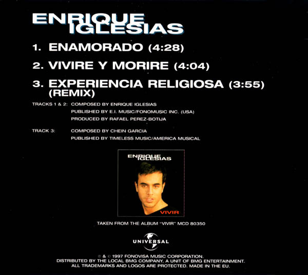 Album herunterladen Enrique Iglesias - Enamorado