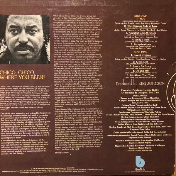 Chico Hamilton - Peregrinations | Releases | Discogs