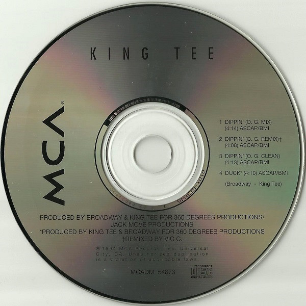 baixar álbum King Tee - Dippin
