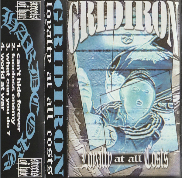 Gridiron – Loyalty At All Costs (2020, Black & Blue Swirl, Vinyl