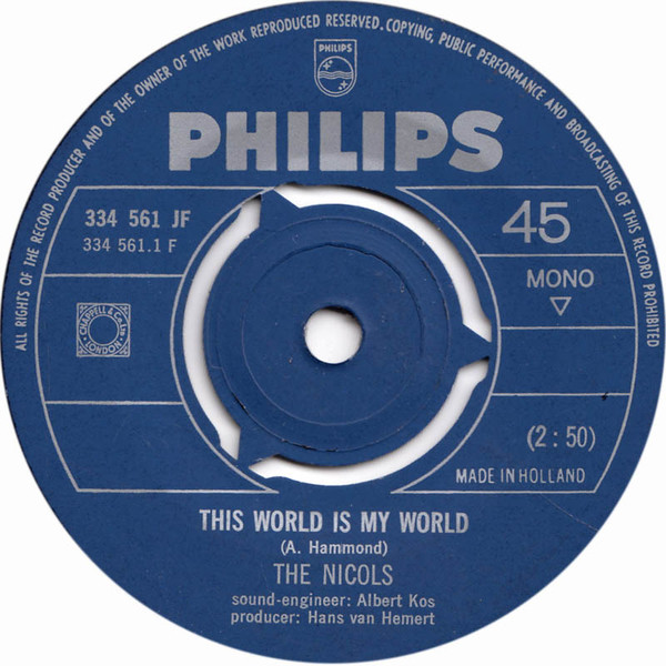 baixar álbum The Nicols - This World Is My World Fantasy Girl
