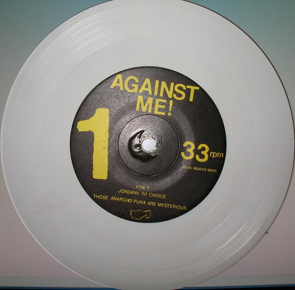 Against Me! – The Acoustic EP (2001, White, Vinyl) - Discogs