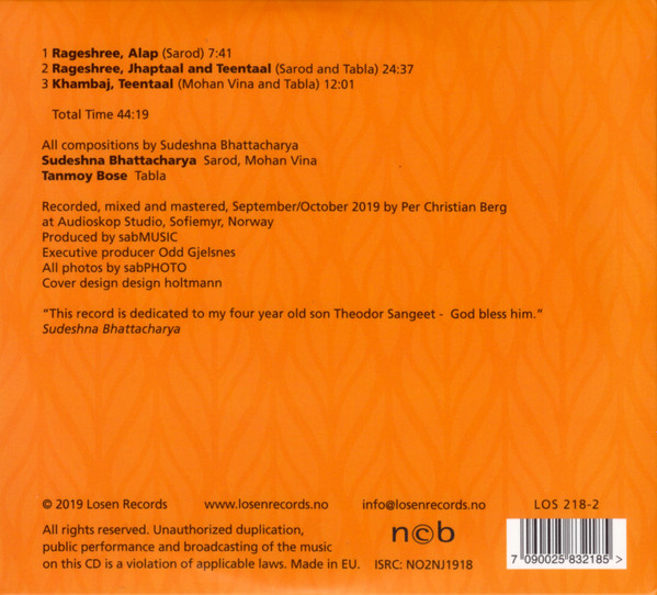 baixar álbum Sudeshna Bhattacharya Tanmoy Bose - Sangeet