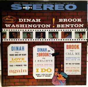 Dinah Washington And Brook Benton - The Two Of Us | Releases | Discogs