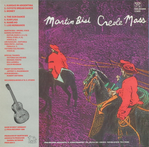 last ned album Martin Bisi - Creole Mass