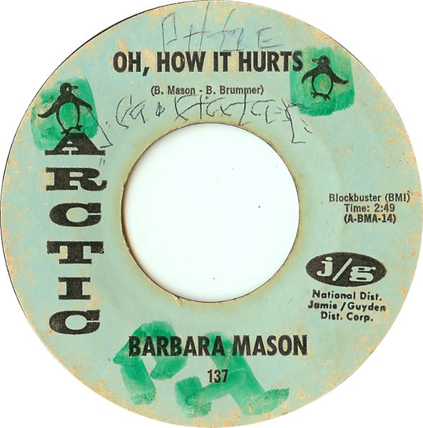 Barbara Mason – Oh, How It Hurts (1967, Styrene, Vinyl) - Discogs