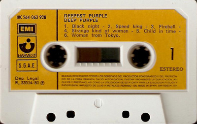 Deep Purple - The Very Best **Original Japan for UK 12 Track CD Album**VGC